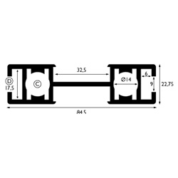 Mini Fractal Aluminum Profiles